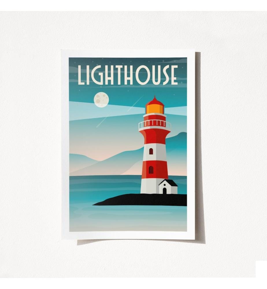 Poster A4, Multicolore, 100% Satin Mat