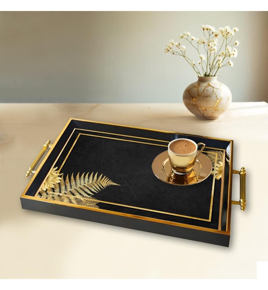 Plateau, multicolore, 100 % VERRE