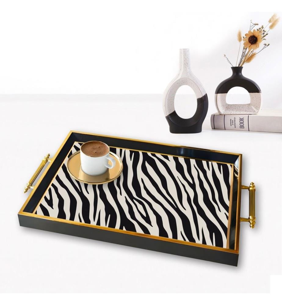 Plateau, multicolore, 100 % VERRE