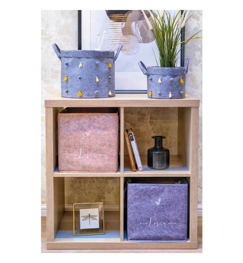 Crème, Panier À Linge, 30 cm,X 30 cm, Largeur: 30 cm
