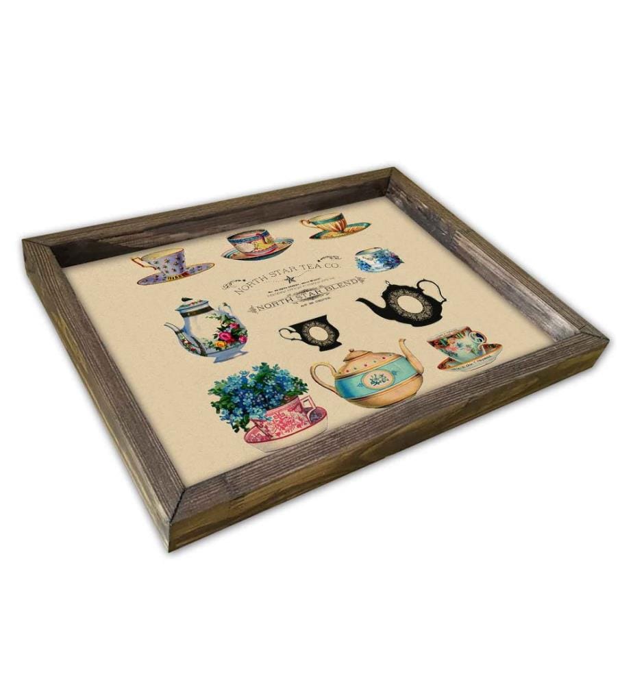 Plateau, multicolore, peinture : 100 % MDF