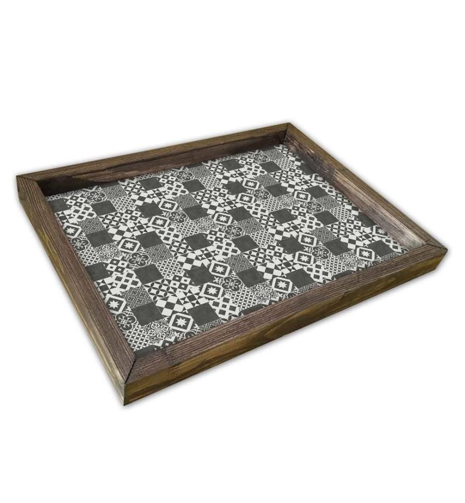 Plateau, multicolore, peinture : 100 % MDF