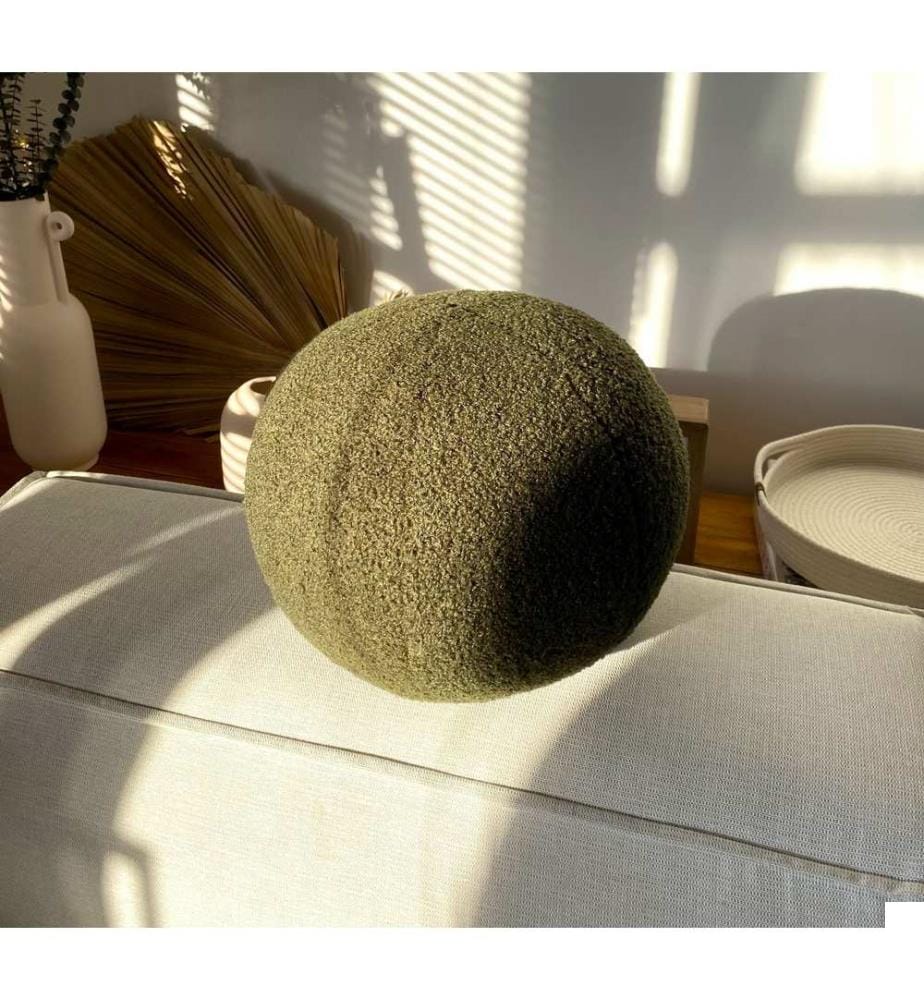 Coussin, Kaki, 75% POLYESTER RECYCLE / 25% POLYESTER