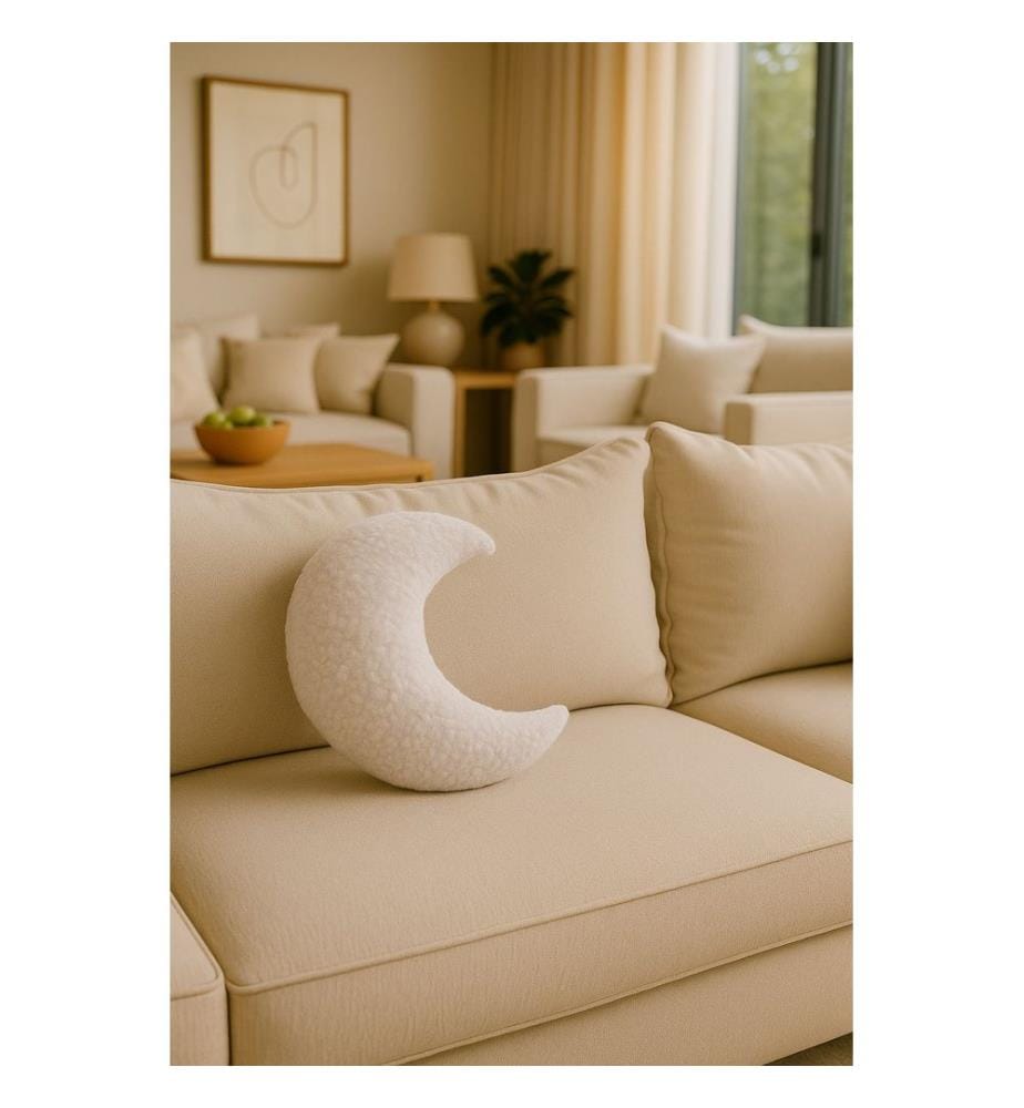 Coussin, blanc, 100% POLYESTER