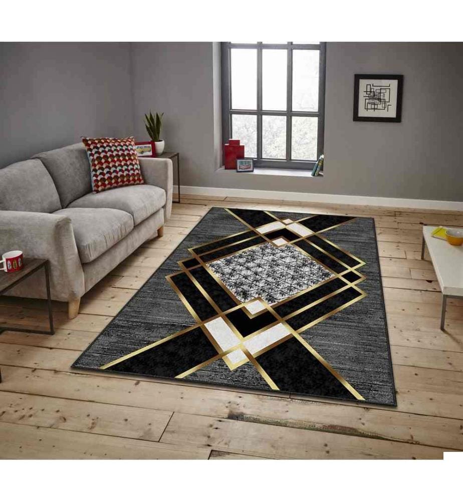 Tapis, 160 x 230, , Multicolore, Polyester, 740 G-m²,