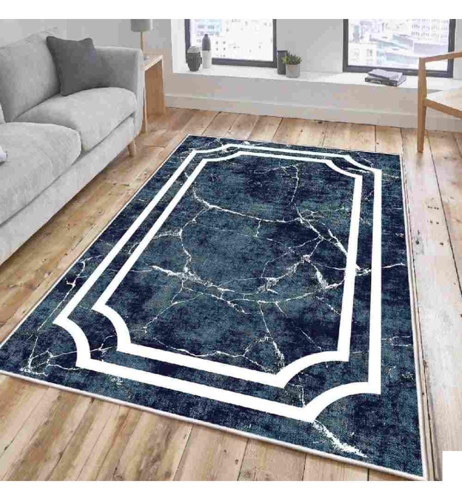 Tapis de salle, Multicolore, 100% Velours, Semelle : 100% COTON, 100 x 300 cm