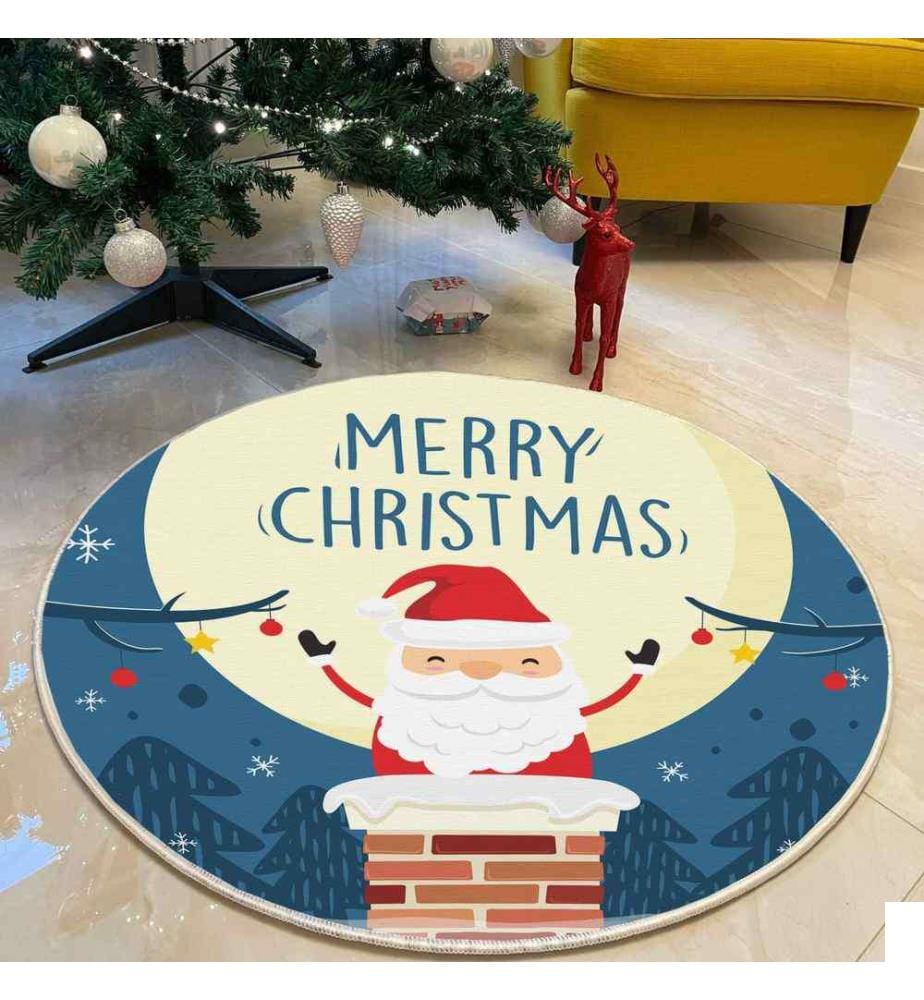 Tapis, 130 cm, , Multicolor, 70% Coton - 30% Polyester, 1450 gr-m²,