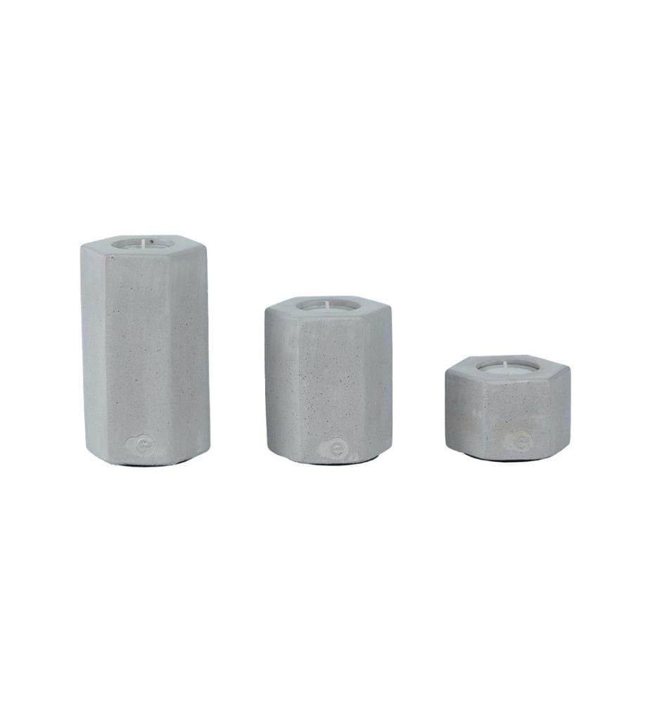 Accessoire décoratif pour béton, gris, 100% béton polymère, peinture organique