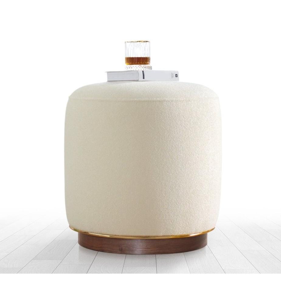 Crème, Sacs De Haricots Classiques, Coton