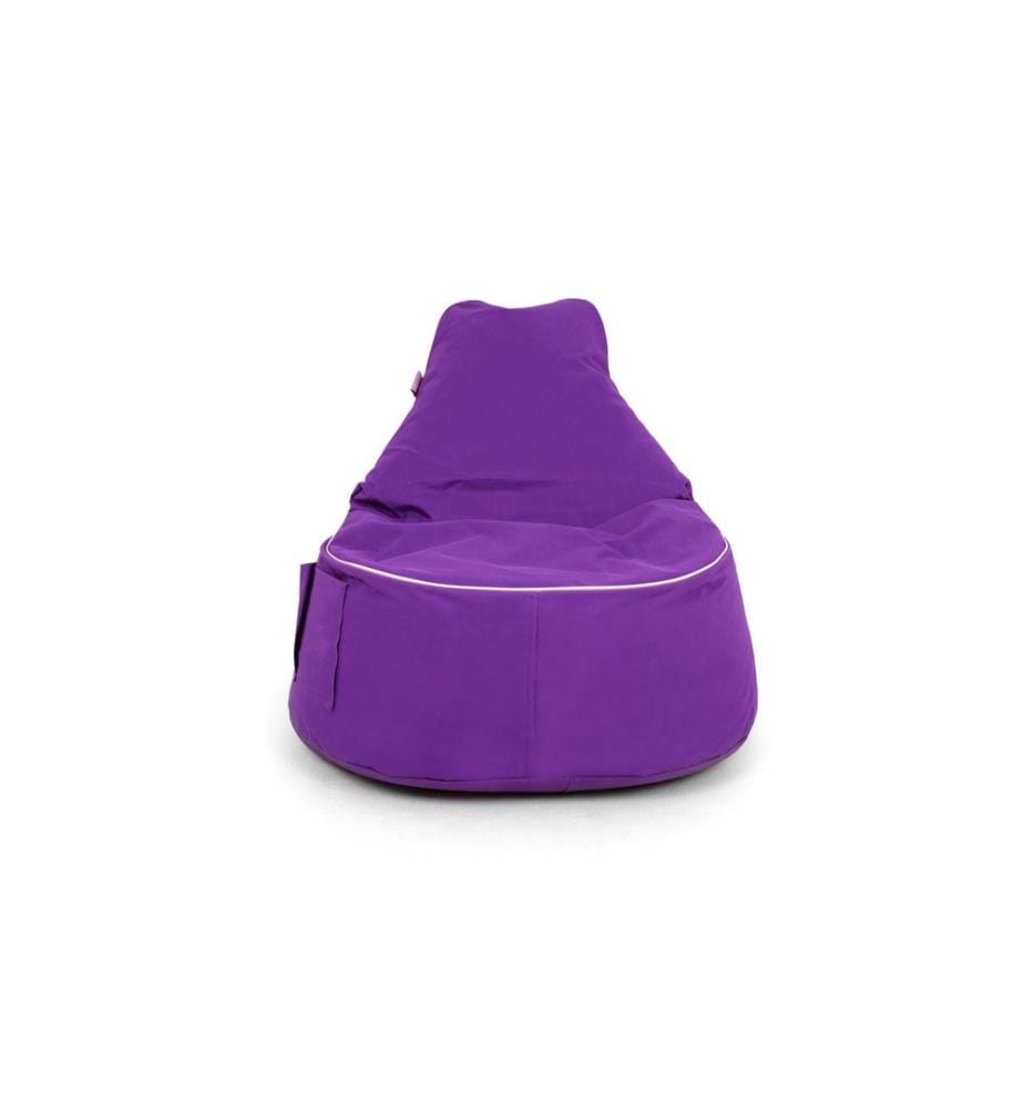 Sac pouf, violet, 100% polyester, tissu : 100% Impertex