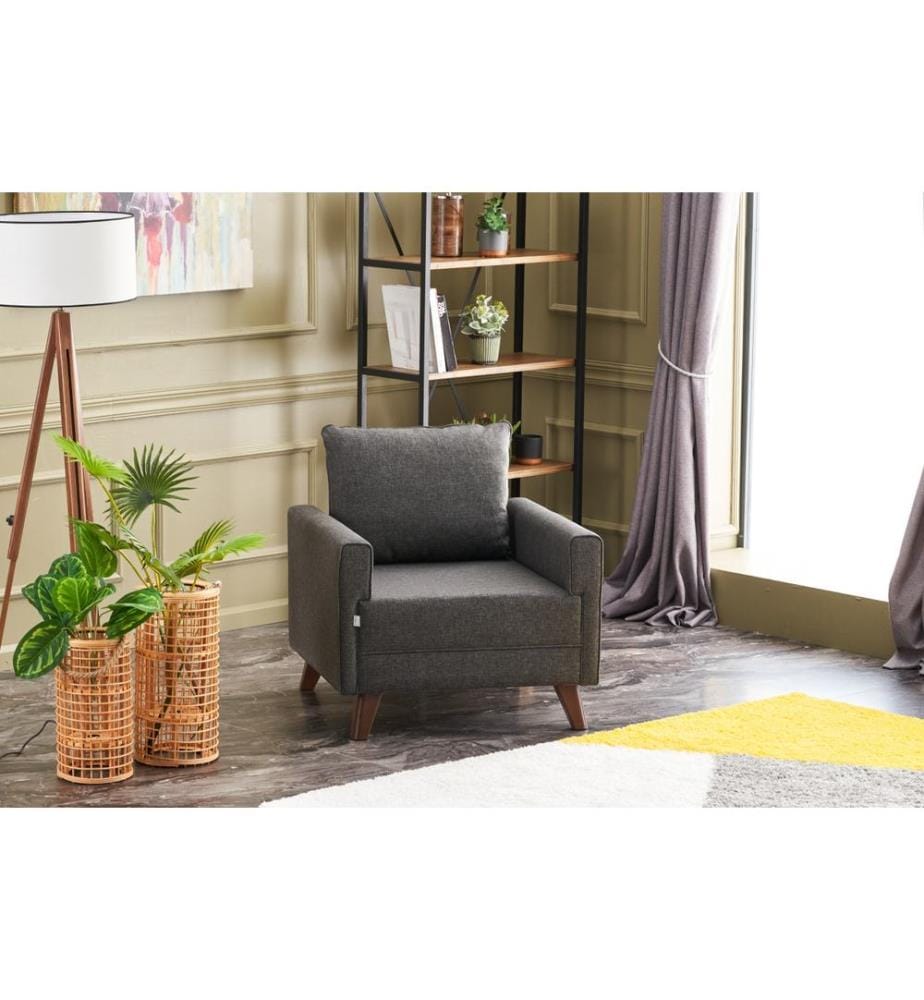 Anthracite, Canapé Lit, Et MDF