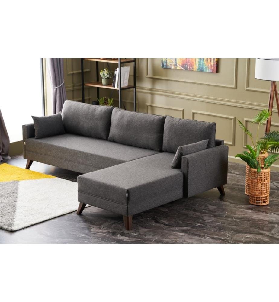 Anthracite, Canapé Lit, Et MDF