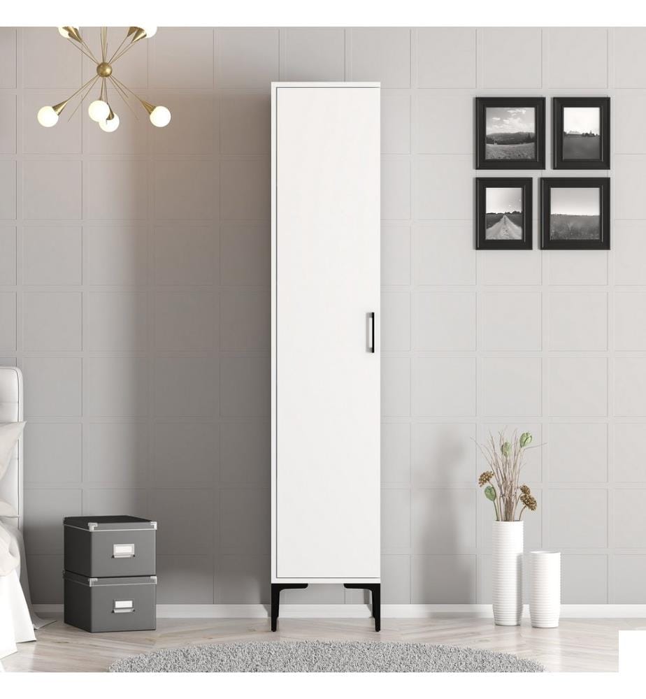 Armoire, Blanc, Panneau de particules mélaminé