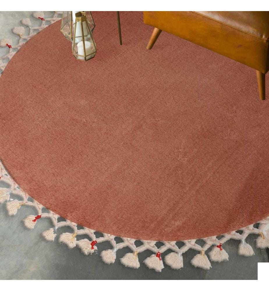 Tapis de bain, marron, 100 % ACRYLIQUE