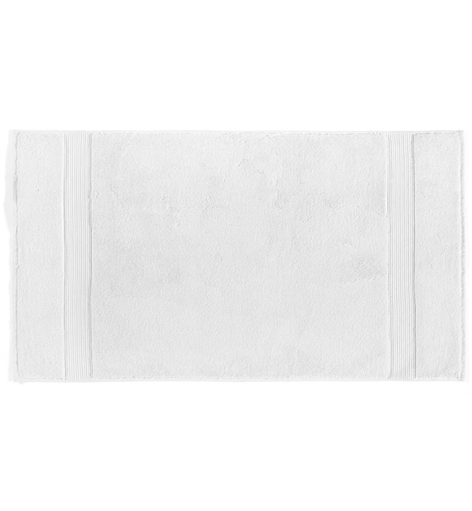Serviette de bain, blanche, 100 % COTON
