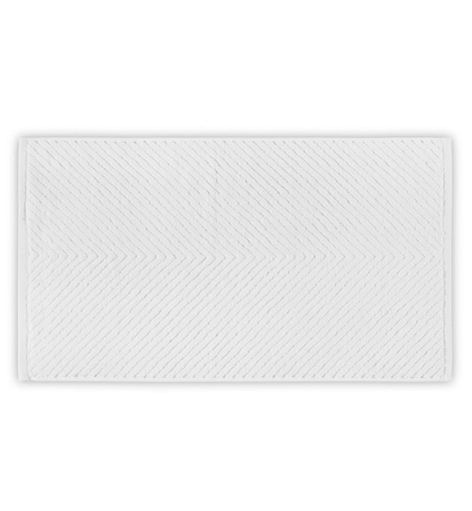 Serviette de toilette, blanc, 100% coton