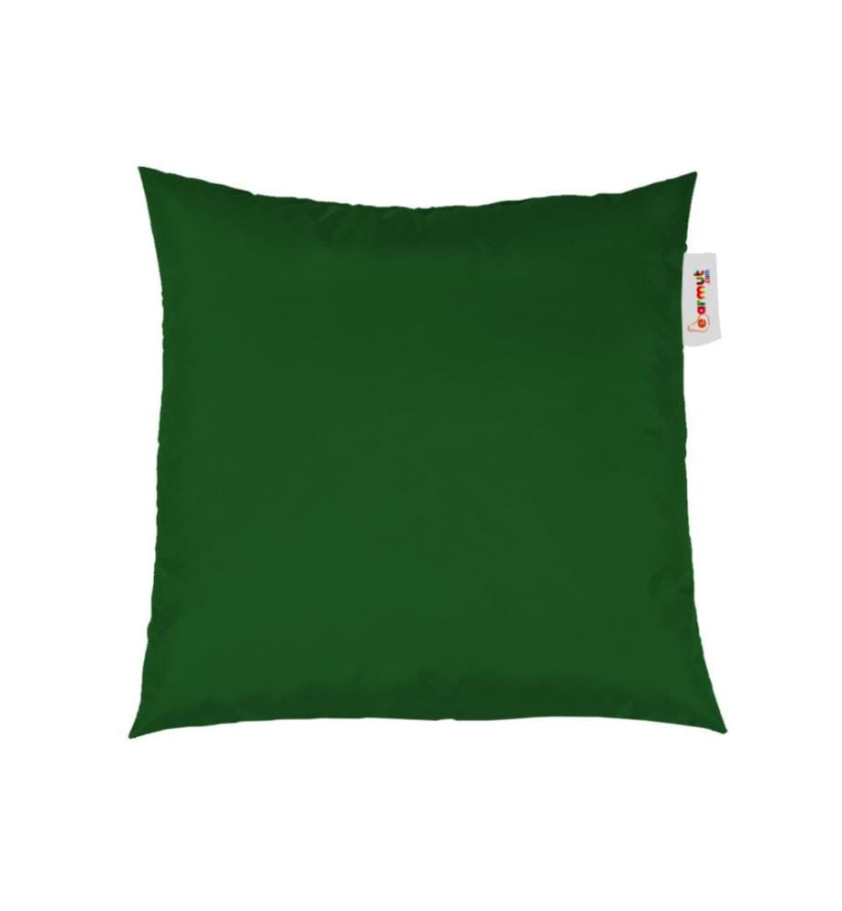 Coussin, vert, 100% Styrofoam recyclé haute densité, tissu : 100% Polyester