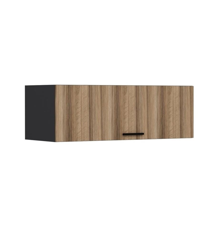 Armoire murale, Anthracite, Dore, panneau de particules mélaminé