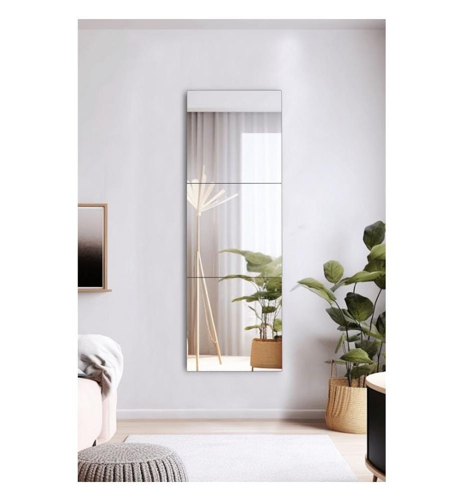 Miroir, argent, miroir incassable résistant aux regards, miroir acrylique avec support MDF