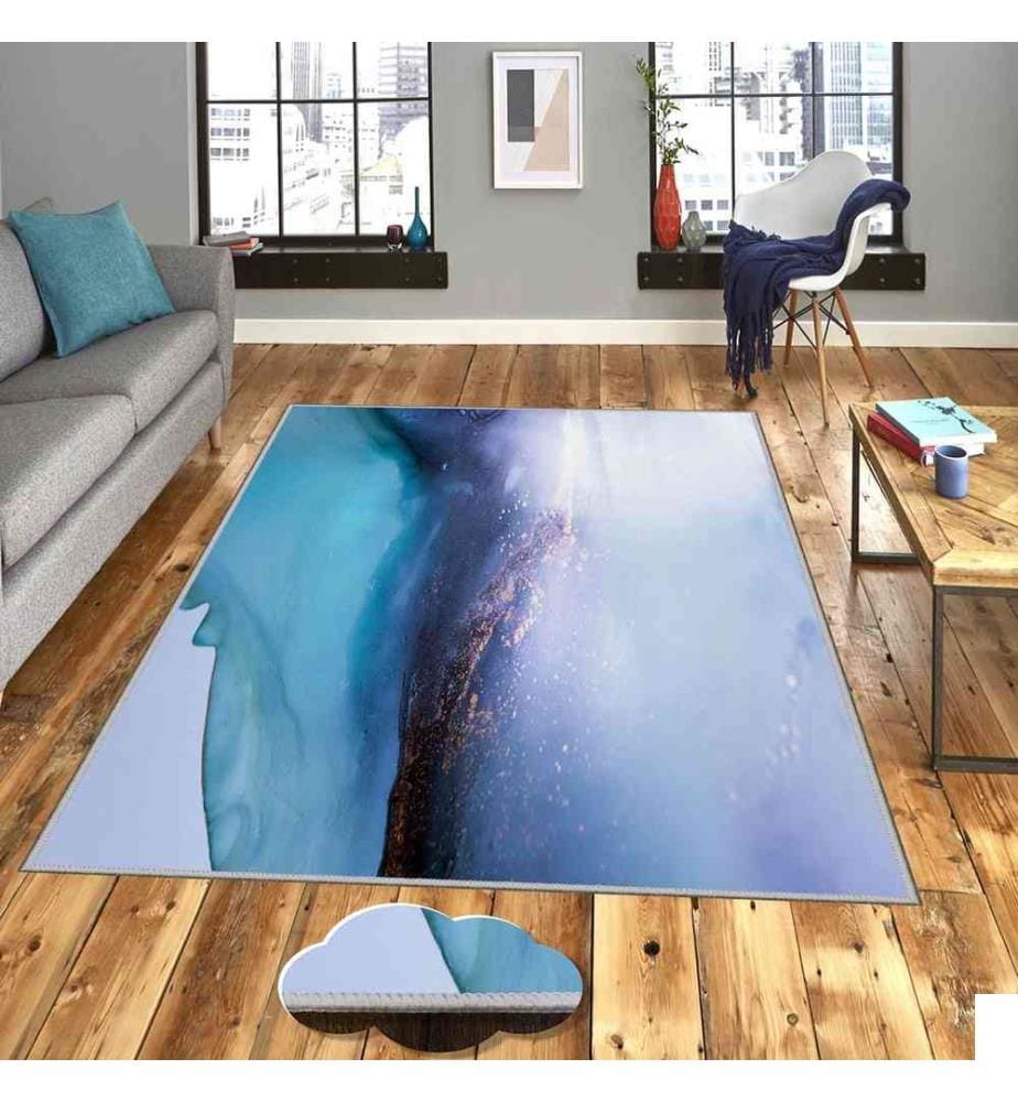 Tapis de salle, Multicolore, 100% Polyester, 100 x 300 cm