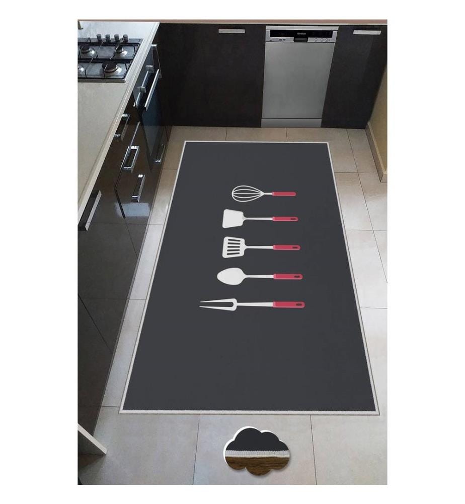 Tapis, 60 x 100, , Multicolore, Polyester, 850 gr-m²,