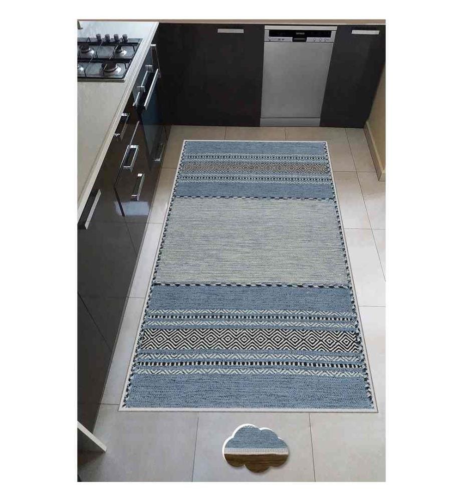 Tapis, Multicolore, 100% Polyester, 60 x 100 cm