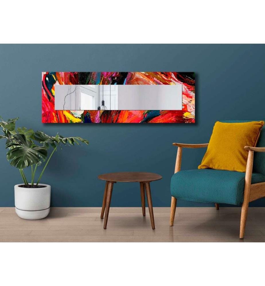Miroir décoratif, Multicolore, Miroir