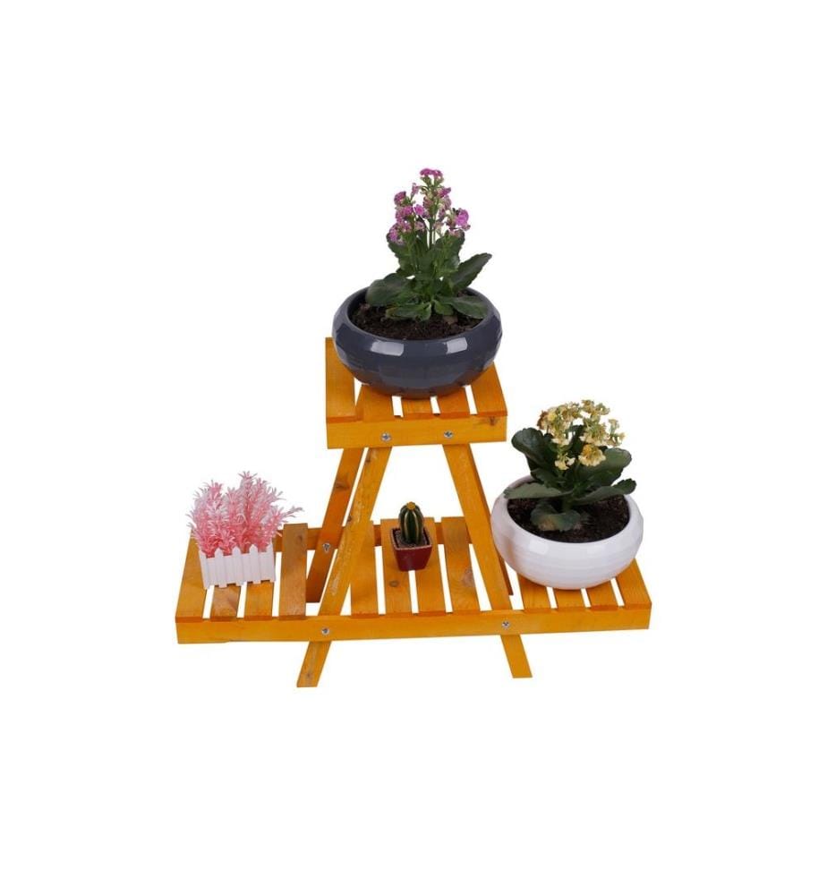 Jardiniere, Noir, Design spécial, Pot de fleurs en bois