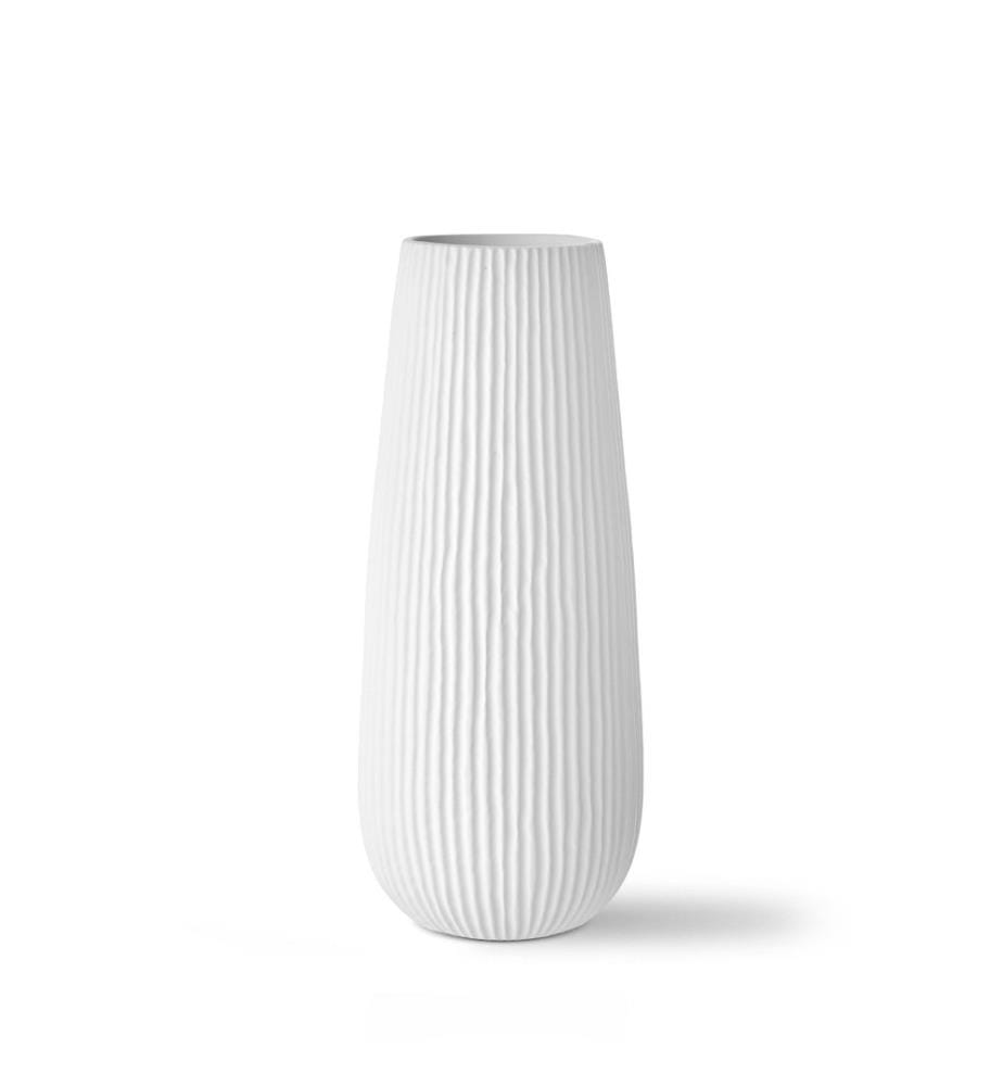 Vase, blanc, 100% céramique