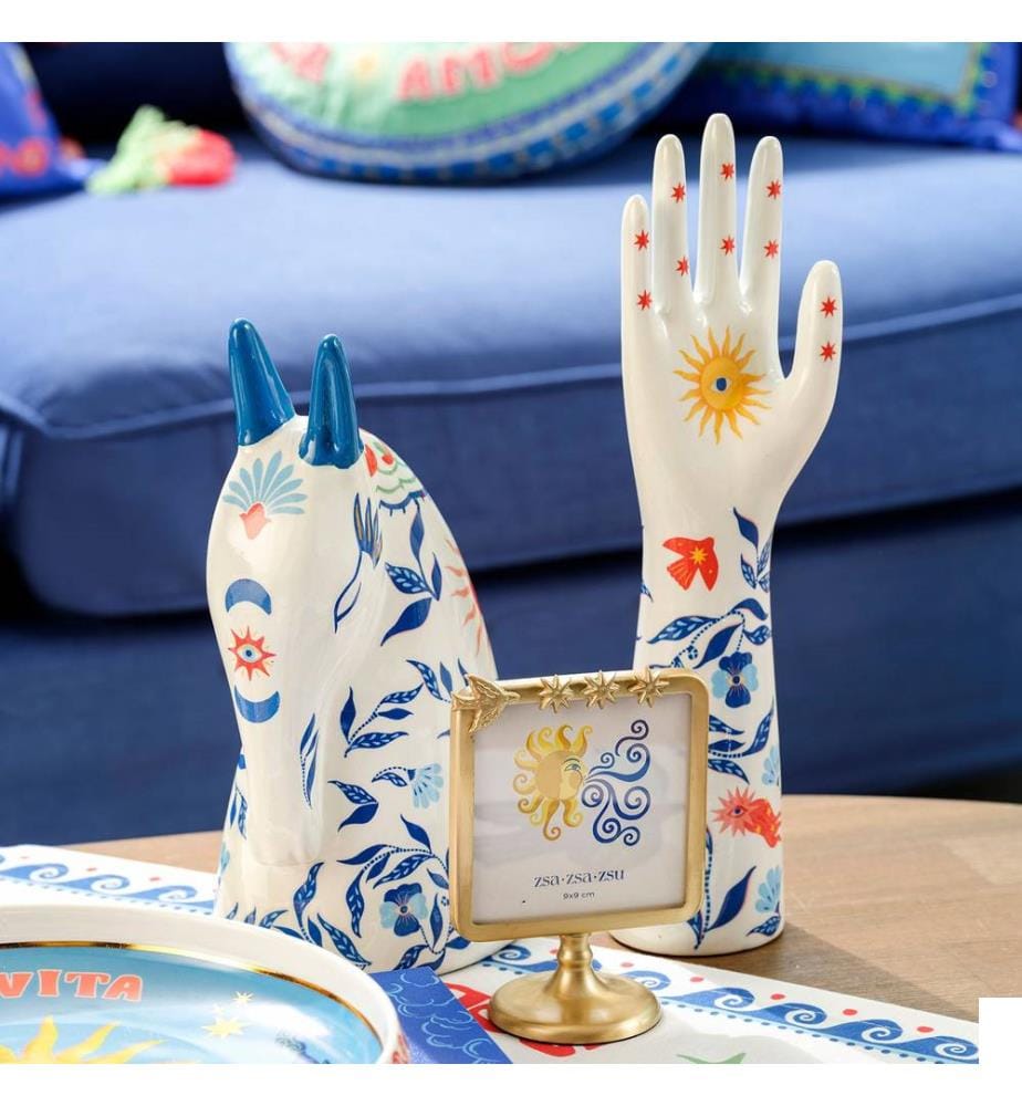 Objet décoratif, blanc, 100% PORCELAINE
