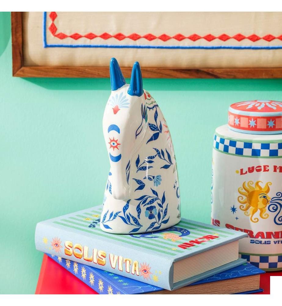 Objet décoratif, blanc, 100% PORCELAINE