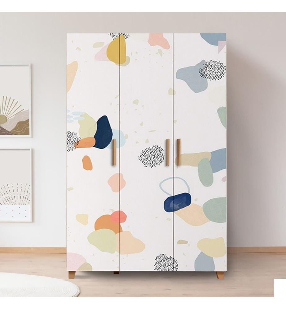 Armoire, Pin Atlantique Blanc, Panneau de particules mélaminé