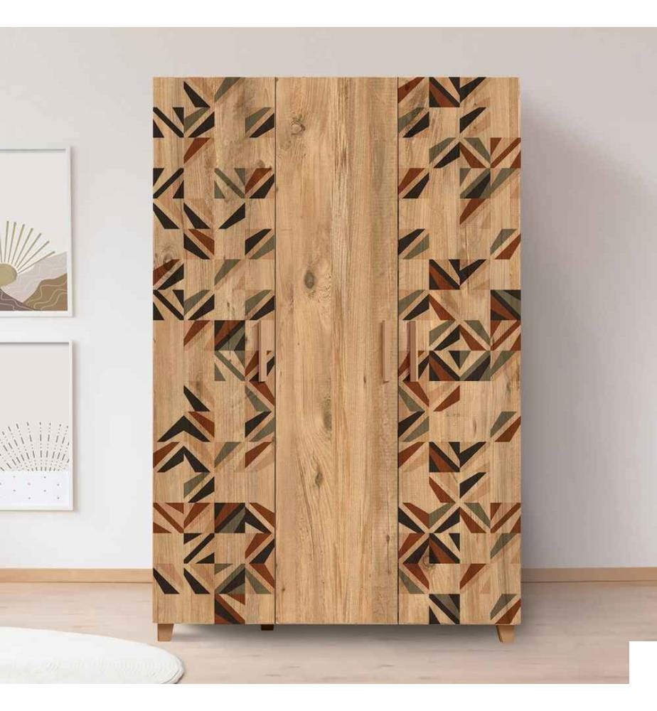 Armoire, pin atlantique, panneau de particules mélaminé