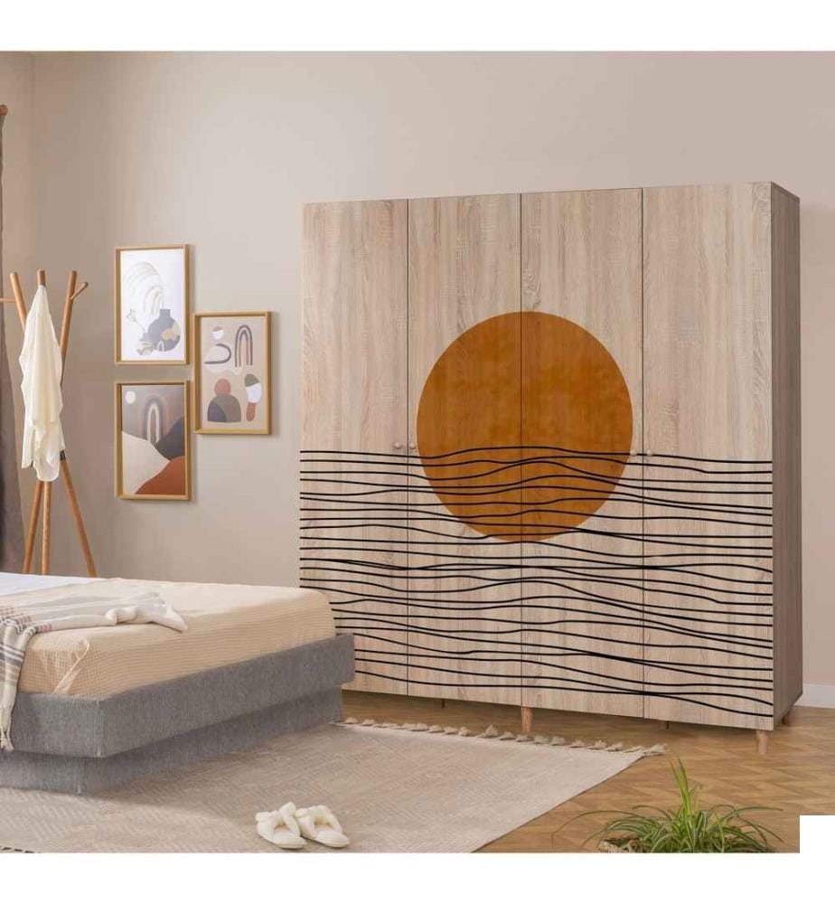 Armoire, Sonomo, Panneau de particules mélaminé