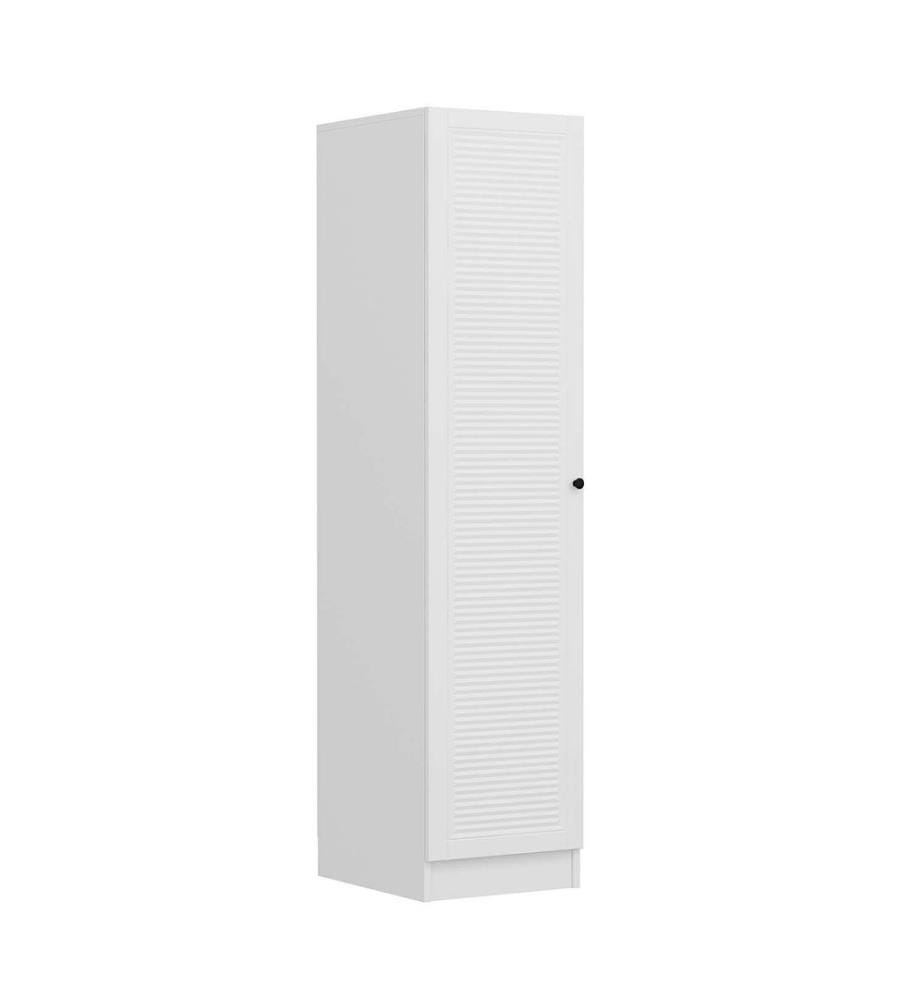 Armoire, blanche, panneau de particules 100 % mélaminé