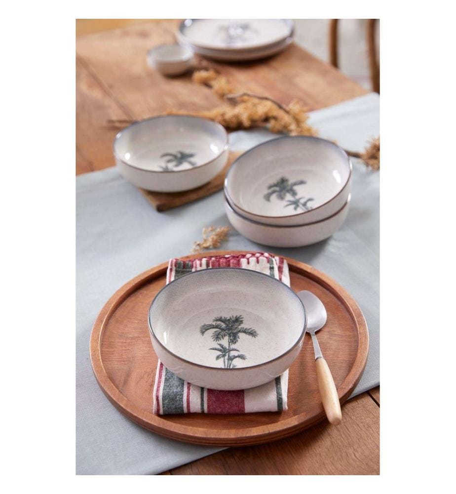 Ensemble de bols, 4 pièces, bleu, 100 % PORCELAINE