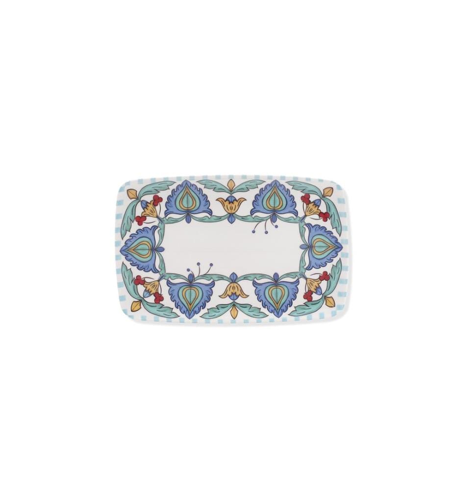 Assiette de service, multicolore, 100 % CÉRAMIQUE