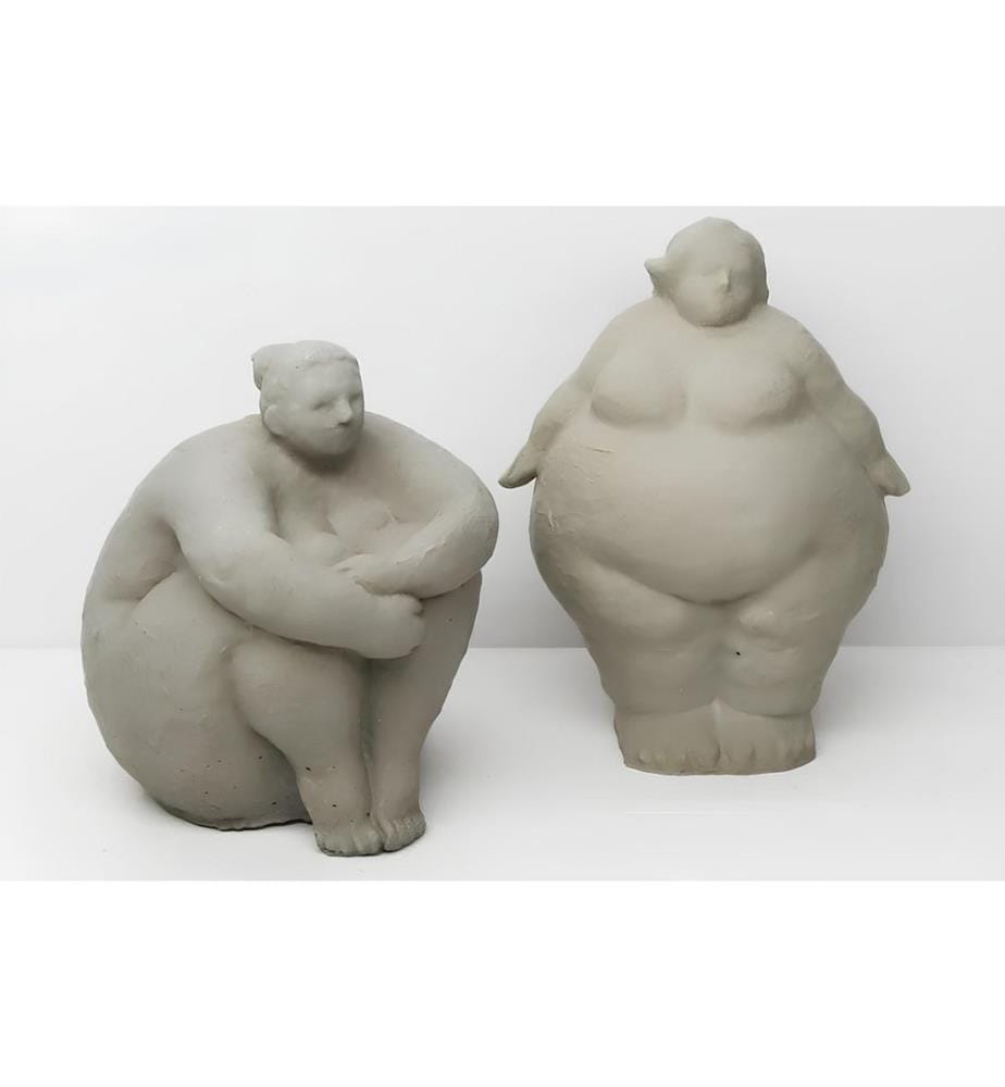 Ensemble d'objets décoratifs, 2 pièces, beige, 100 % POLYESTER