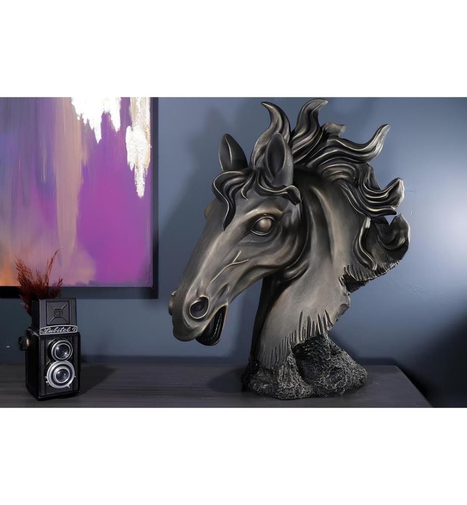 Objet décoratif, noir, doré, 100 % POLYESTER