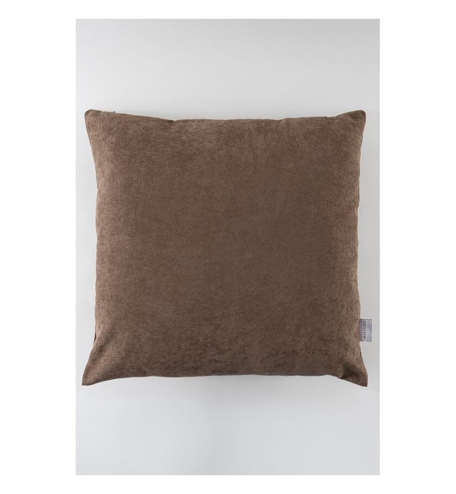 Housse de coussin, marron, 50 % POLYESTER / 50 % COTON