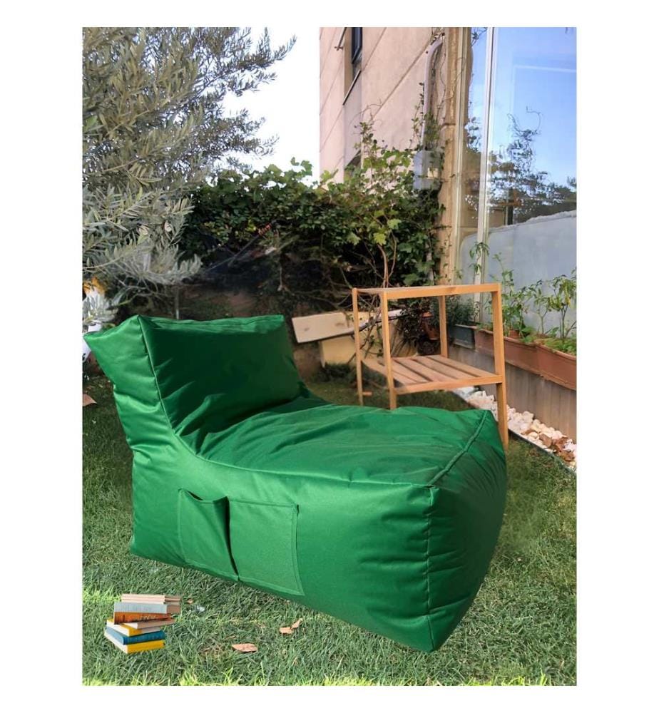 Bean Bag, Green, 100% POLYESTER, Fabric : 100% IMPERTEX