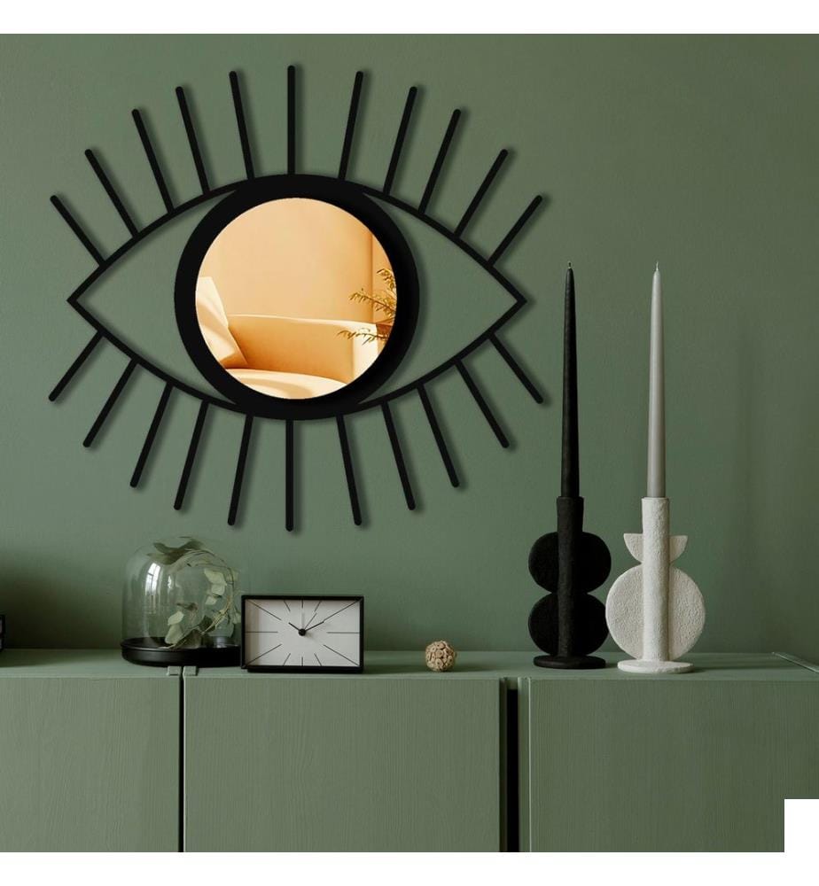 Miroir décoratif, or, face supérieure : 100 % plexiglas
