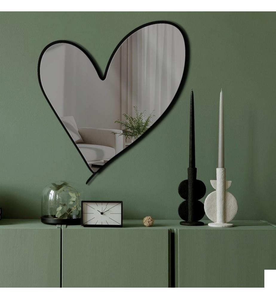 Miroir décoratif, teinté, face supérieure : 100 % plexiglas