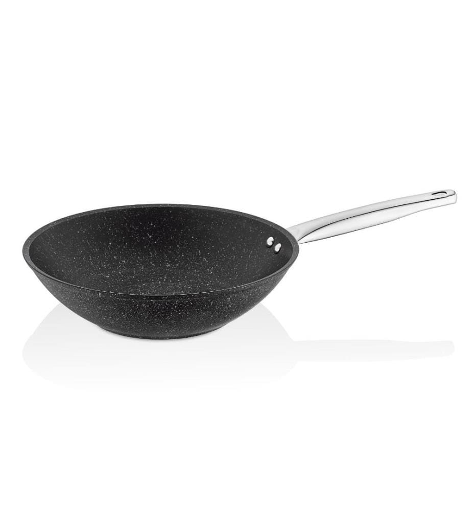 Bac, noir, revêtu de granit