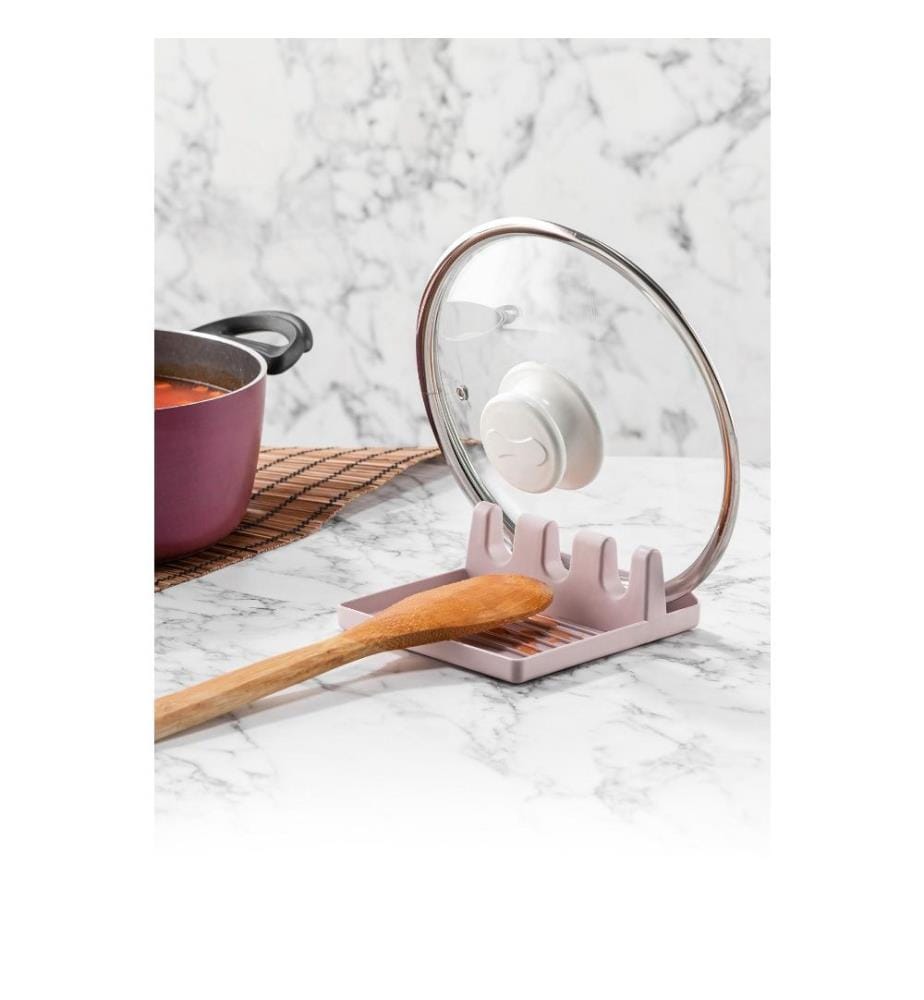 Porte-couvercle, rose, plastique, sans Bpa