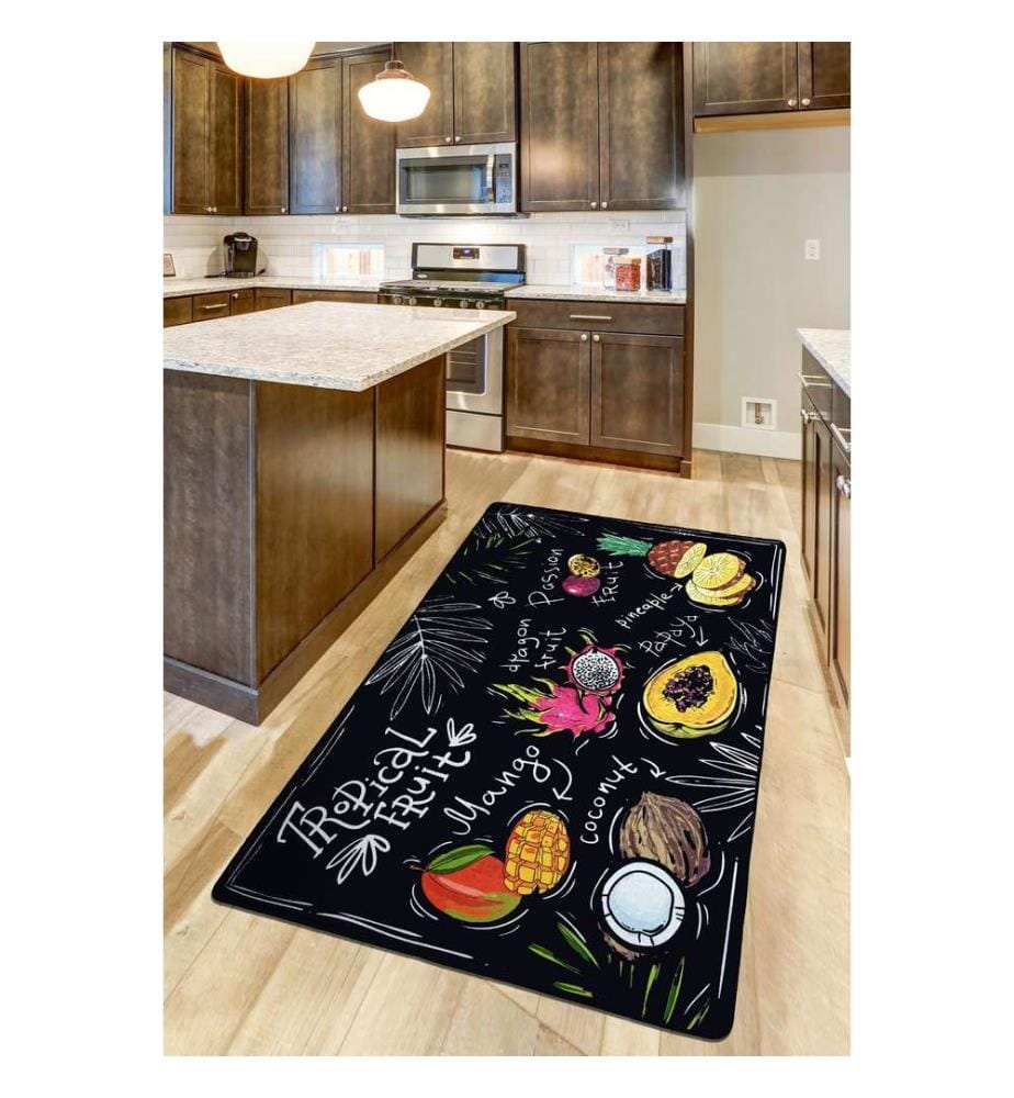 Tapis de hall, 80 x 100, multicolore, 100 % POLYESTER
