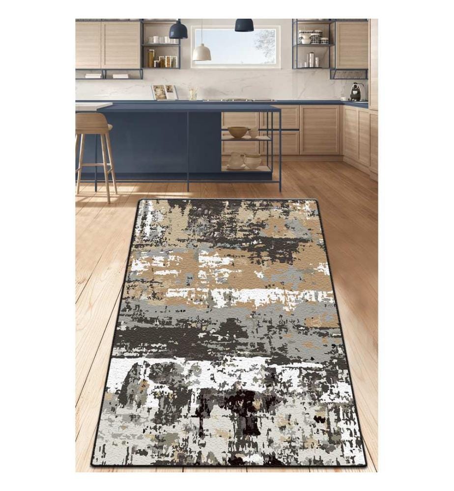 Tapis de hall, 80 x 100, multicolore, 100 % POLYESTER