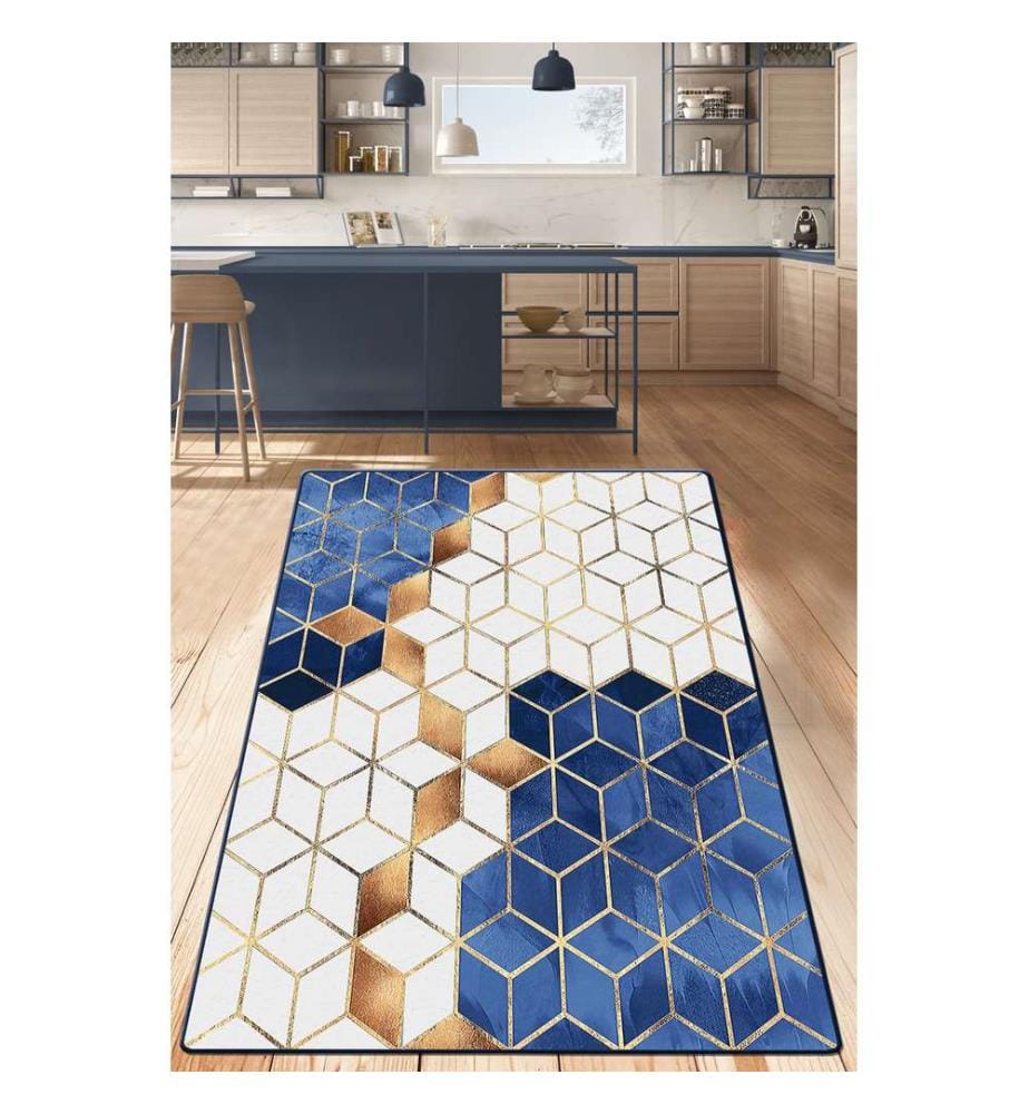 Tapis de hall, 80 x 100, multicolore, 100 % POLYESTER