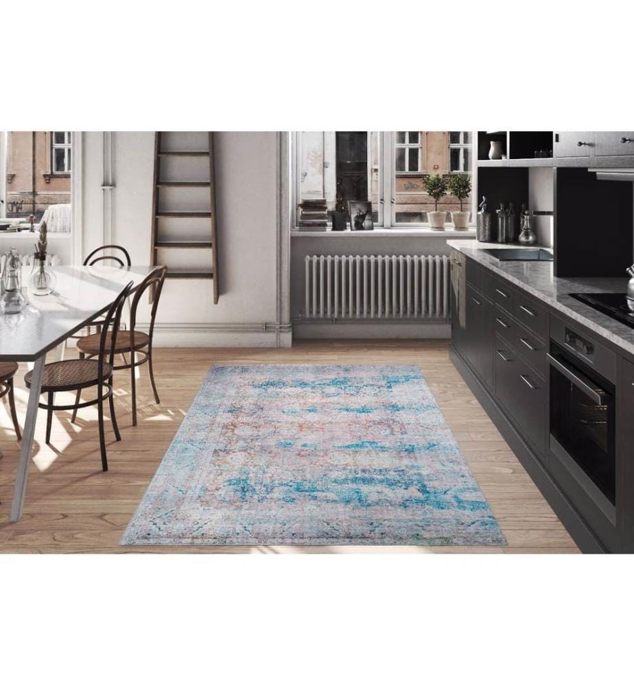 Tapis de couloir, 75 x 230, multicolore, 100 % POLYESTER