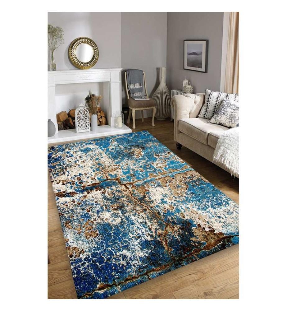 Tapis de couloir, 60 x 100, Multicolore, 100 % POLYESTER